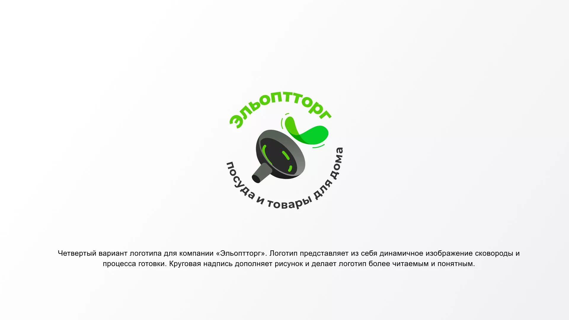 Разработка логотипа для компании по продаже посуды и товаров для дома в Майском